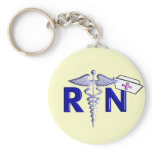 RN (Registered Nurse) Gifts-Embossed Style keychains