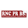 RNC PR BS Bumper Sticker