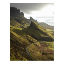 Road ascending The Quiraing, Isle of Skye, Post Cards