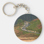 Road Block Keychain