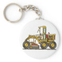 Road Grader Dirt Scraper Construction Key Chains keychains