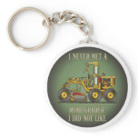 Road Grader Operator Quote Key Chain keychains