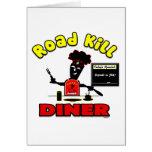 Road Kill Diner Business Blank Card