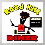 Road Kill Diner Poster posters