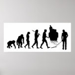Road maintenance road construction roller evolve posters
