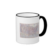 Road map United States Coffee Mug