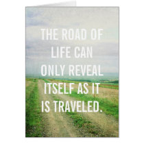 Road of Life Card cards