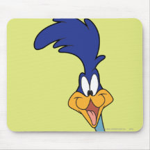 Road Runner Face Mouse Pads