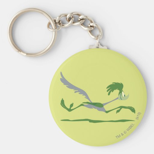 Road Runner Going Fast Keychains
