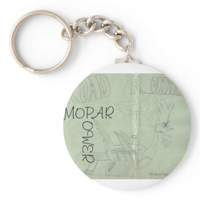 Road Runner text Keychain by JiMiGnet