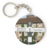 Road sign at Little Missenden, UK keychains