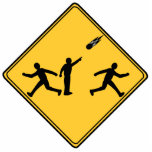 Road Sign- Meteor Cut Out Sculpture photo sculptures