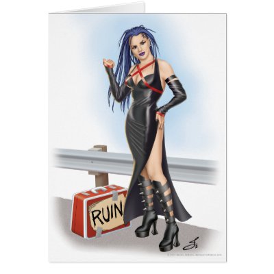 Road to Ruin Card by JayJayJackson