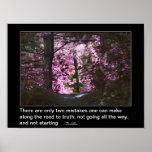Road To Truth Inspirational Poster