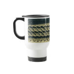 Road trip at the beach White Travel Mug