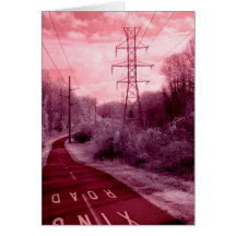 Road_Xing Greeting Card