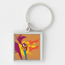 Roadrunner Side Profile Keychains