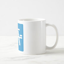 Roadside Table Highway Sign Mug