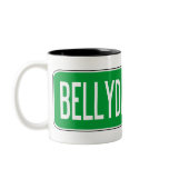 Roadsign bellydancer mugs