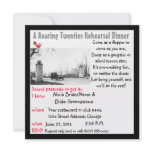 Roaring 20s Rehearsal Dinner invitations