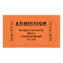 Roaring 20's Speakeasy Theme Party Tickets Business Card Templates