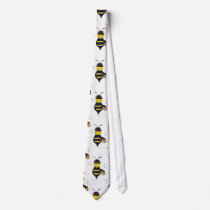 RobBee Bumble Bee Neck Tie