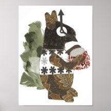 Robber Squirrel Poster