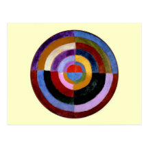 Robert Delaunay abstract art Postcard