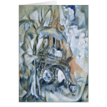 Robert Delaunay - Eiffel Tower Card