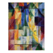 Robert Delaunay - Simultaneous Windows on the City Post Card