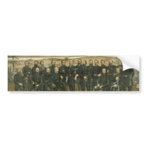 Robert E. Lee & his Civil War Confederate Generals Bumper Sticker