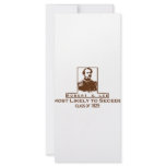 Robert E. Lee- Most Likely to Secede rack cards