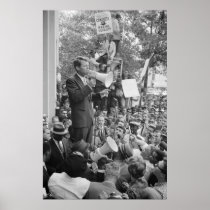 Robert F. Kennedy at CORE rally speech Posters