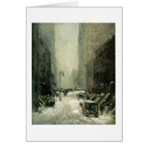 Robert Henri, Snow in New York Cards