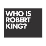 Robert King Postcard