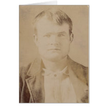 Robert LeRoy Parker alias Butch Cassidy Portrait Cards