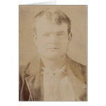 Robert LeRoy Parker alias Butch Cassidy Portrait cards