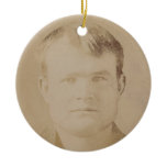 Robert LeRoy Parker alias Butch Cassidy Portrait ornaments