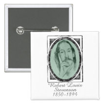 Robert Louis Stevenson Button