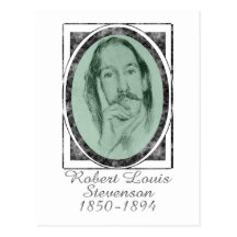 Robert Louis Stevenson Post Card