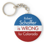 Robert Schaffer is Wrong for Colorado keychains