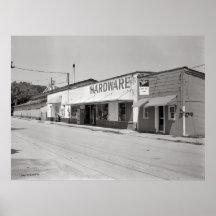 Roberts Hardware-McMinnville Tennessee Poster