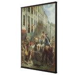 Robespierre  and Saint-Just Stretched Canvas Prints