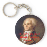 Robespierre (French caption) keychains