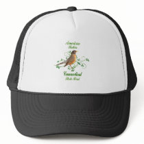 Robin Connecticut State Bird Trucker Hat