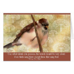 robin encouragement cards
