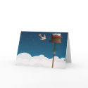 Robin, greeting card