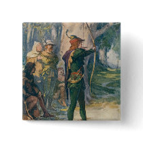 Robin Hood Pinback Button