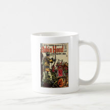 Robin Hood Comic Book Coffee Mugs