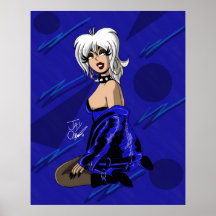 Robin in her Jacket Poster